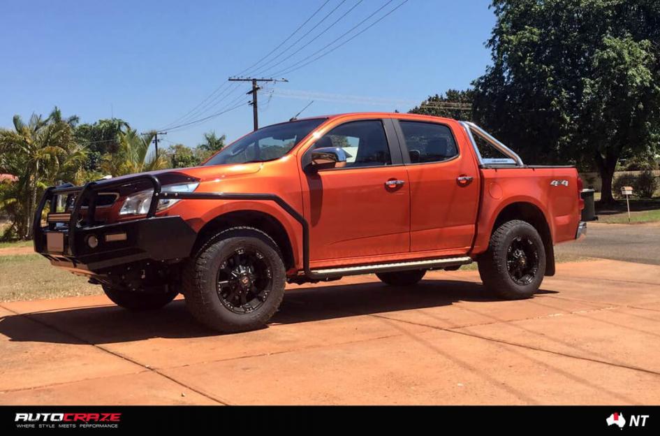 HOLDEN COLORADO MORAX FLAT BLACK